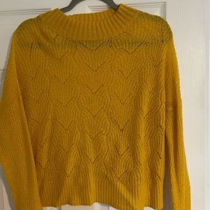 Mustard Color light weight sweater!